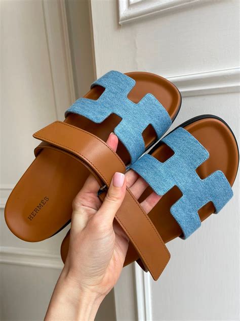 chypre sandal hermes denim|hermes chypre sandals men.